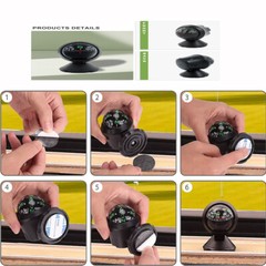 1pcs Adjustable Golf Cart Compass Ball for Yamaha EZGO Club Car Boat Car Truck