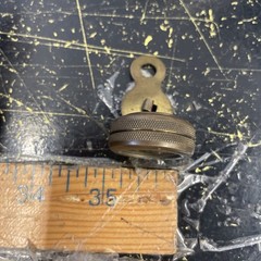 Vintage 1940/50’s Marbles Brass Pin-on Compass Gladstone Mich U S A – WORKS