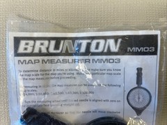 BRUNTON MM03 Analog Map Measurer With Standard and Metric Scales Open Bag
