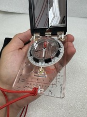 Vintage Silva Ranger 515 Compass w/ Reflective Mirror Waterproof