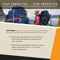 Spot Gen 4 Satellite GPS Messenger | Handheld Portable GPS Messenger for Hiki…
