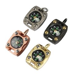 MecArmy CMP2, Copper, EDC Compass, With Fluorescence Glow and Beaded Chain