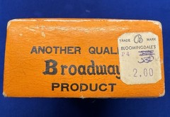 Vintage Broadway Japan Lensatic Compass w/ Box Instructions Pouch Bloomingdale’s