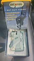 Brunton Model 8099 Eclipse Professional Compass Mirrored Camping Hiking USED ONC
