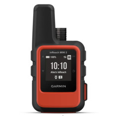 Garmin inReach Mini 2 Compact GPS Satellite Communicator – Red (#010-02602-00)