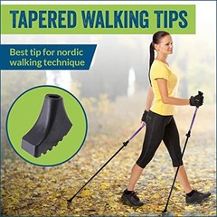 Trekking Pole Tips Set – Walking Sticks Replacement Tip Walking Stick Tip Boot