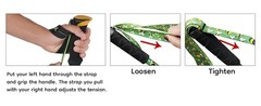 2-Pack 7075 Aluminum Ultralight Folding Trekking Poles, Professional Walking
