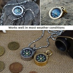 MecArmy CMP Titanium Compass Teardrop Survival Compass Waterproof Hiking Compass