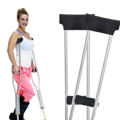 2 Pairs crutch accessories Pads Forearm Crutch Pads Replacment Cushion