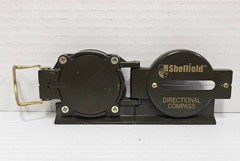 Sheffield Directional Compass US Military Lensatic Aluminum Body EDC Survival