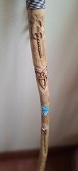 Hand made Viking one of a kind walking, hiking stick