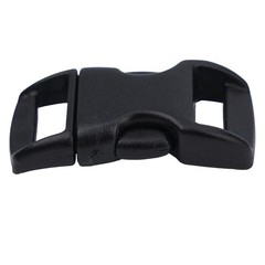 Plastic Buckle Plastic Buckle Practical Umbrella Rope Black Buckle-Paracord