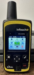 DeLorme inReach SE Satellite Communicator Model INRCH20 Handheld GPS Transmitter