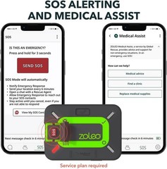 Rugged Outdoor Satellite Messenger with 200-Hour Battery & 24/7 SOS Monitoring