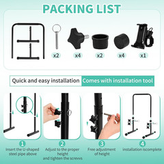 Adjustable 25″ Wide Handle Bar for Walking Pad with Phone Holder & Stability Fee