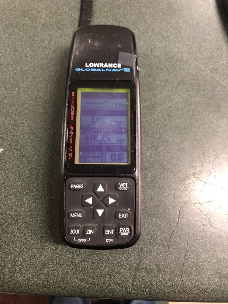 Lowrance GlobalNav 12 CHANNEL Handheld Receiver GPS Device
