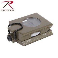 Rothco Deluxe Marching Compass – Olive Drab