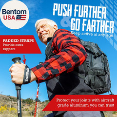 Trekking Poles – Lightweight 7075 Aluminum Hiking Poles for Women, Men & Seniors