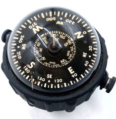YCM Marine Navigation Compass Black 045 Japan w/ Mounting Bracket