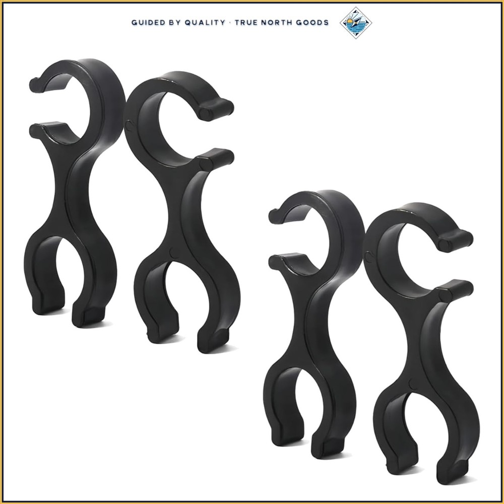 Trekking Pole Tips Set with Rubber Protectors for Hiking and Outdoor Activities