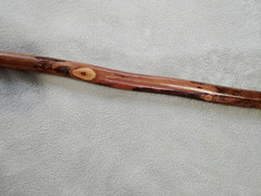 Vintage Hickory Walking Stick 54″ Rubber Tip National Geographic NEW 2000