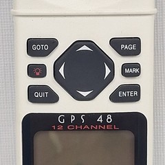 Garmin GPS 48 Vintage Handheld 12 Channels White Personal Navigator – w/Case