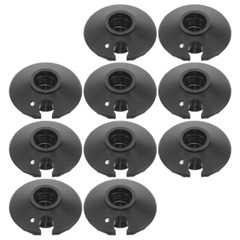 10 Pcs Walking Stick Parts Replacement Cane Tip Hiking Pole Mud Support