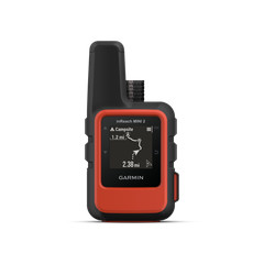 Garmin inReach Mini 2 Satellite Communicator Handheld for Hiking Bundle – Red