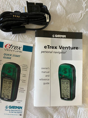Garmin eTrex Venture Outdoor Handheld GPS w/ Manual,Box and cord Tested