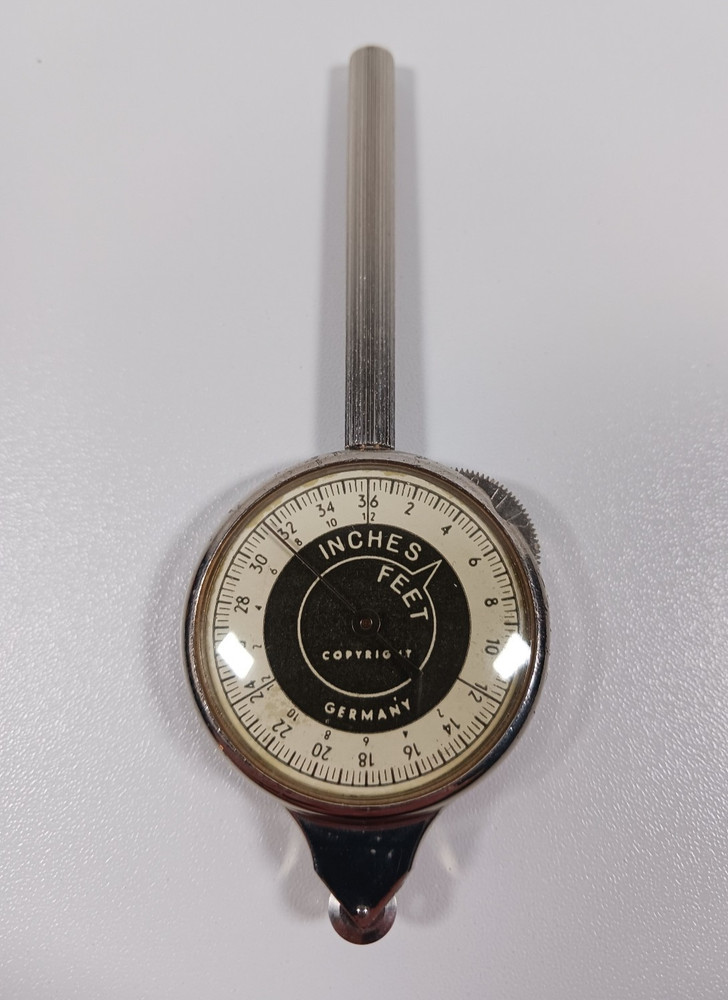 Vintage German Made Opisometer Map Measuring Curvimeter Tool