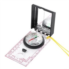 Multi functional Compass With Mapping Ruler and Mirror Emergency Kit For Outdoor