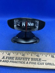 Garneck Auto Mini Compass Ball with Adhesive Suction Cups & Light. S49