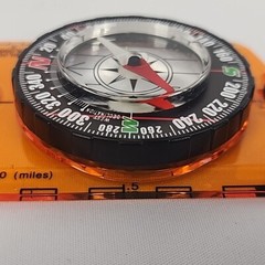 Compass Orienteering Map Reading Navigation Backpacking Hiking Clear Scaled