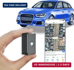 GPS Tracker for Vehicles, 6000Mah Battery Life Up to 90 Days, Waterproof, Magnet