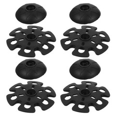 Hiking Pole Mud Holder Snow Trekking Rubber Tips Replacement Foot Cover