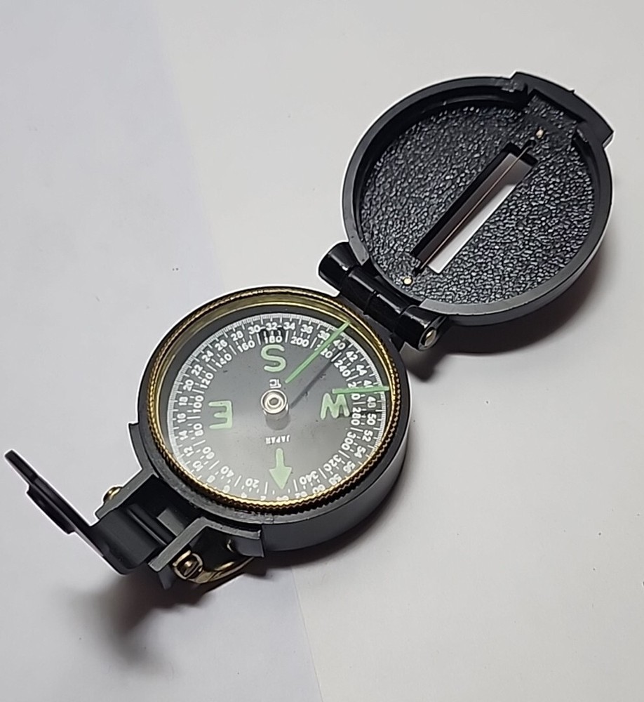 Vintage Engineers Directional Lensatic Direction Compass UST JBGBx26