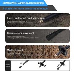Hiking Trekking Poles for Kids, 2 Pack Anti Shock, Adjustable, Collapsible Hi…