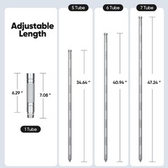 Trekking Pole Multitool 15 in 1 Survival Spear Knife