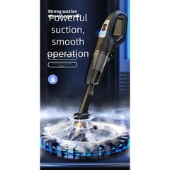 Cordless Rechargeable Car Vacuum Cleaner Handheld with Multiple Attachments