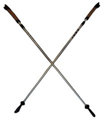 LEKI Nordic Walking Energy Titanium I Adjustable Walking Poles 100125cm