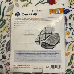 Yaktrax Walk Ice Snow Traction Size Small Womens 6.5-10 /Mens 5-8.5 New Open Box