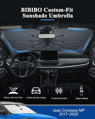 Compatibile Con Jeep Compass MP 2017-2024 2025 Parasole Coperture Parabrezza Par