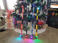 #MyGoStick 30″ for Neighborhood Walkers Walking Stick Staff Baton Lights