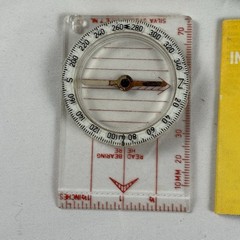 Vintage Polaris Compass Liquid Filled Silva System Hiking Made Sweden Type 7