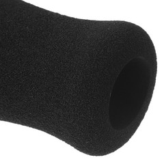 2Pcs Cart Handle Wraps Black Nbr Non Slip Soft Cushion Covers for Walker Handles