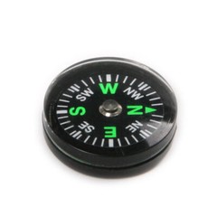 50 x MINI BUTTON COMPASS – Pocket Size 20mm – Liquid Filled – Navigation Camping