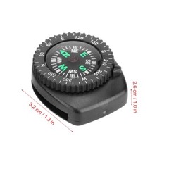 Compasses Watch 2pcs Portable Watch Band Slip Slide Navigation Wrist Compass For