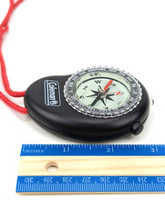 Coleman Compass with Degrees, LED Light, Lanyard, Hiking, Camping, Orienteer #C1