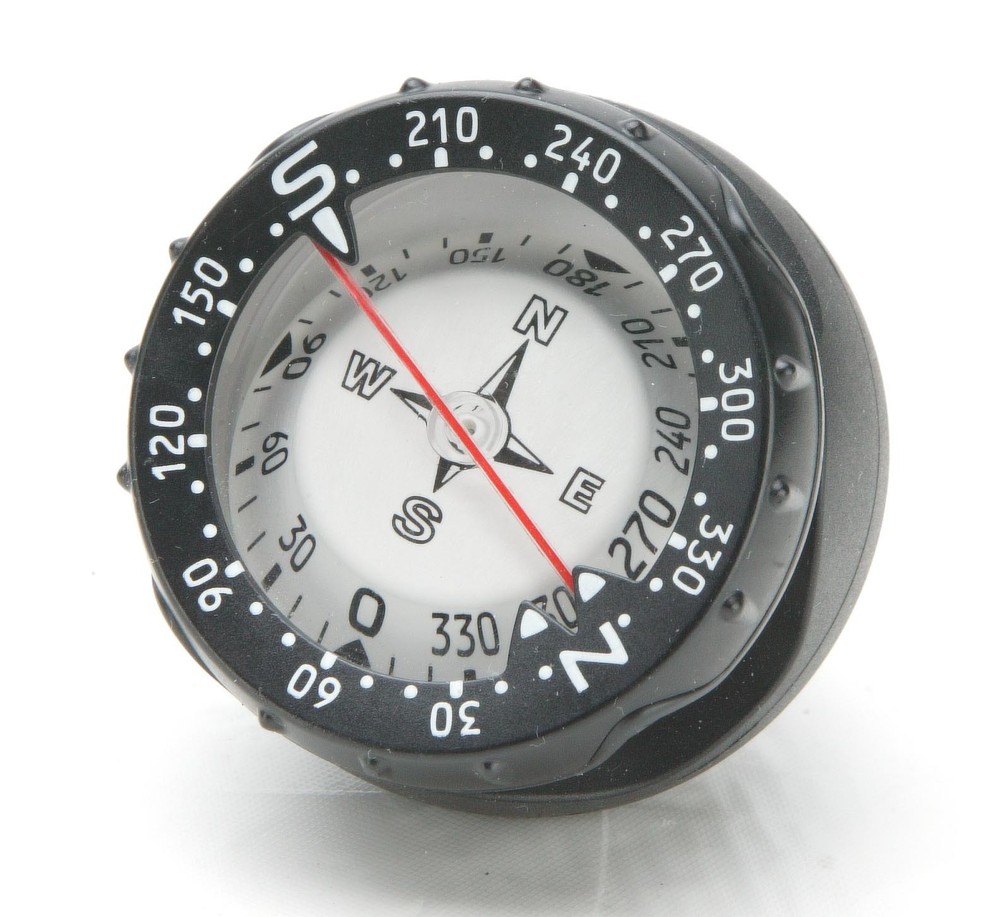 Unbranded Underwater Compass In Rubber Case With HOSE Connection NO AIR BUBBLES