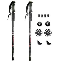 2X Walking Sticks for Seniors – Anti-Shock Adjustable Trekking Poles – Taqwa